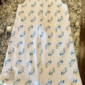 The Beaufort Bonnet Company Sleep Sack with Blue Heron Design